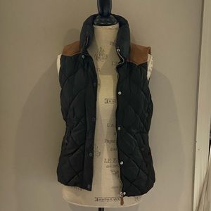 Black Puffer Vest